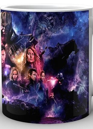 Кружка geekland белая avengers мстители постер ag.02.025
