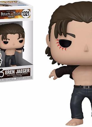 Фігурка funko pop фанко поп ерен йегер eren jaeger атака титанів attack on titan 10 см at ej 1321
