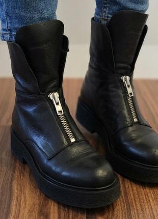 Демисезонные ботинки под zara