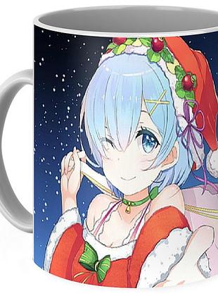 Кружка geekland re:zero. життя з нуля в альтернативному світі санта рем rz.02.01