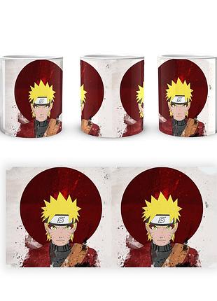 Кружка geek land белая наруто naruto пятна краски na.02.329