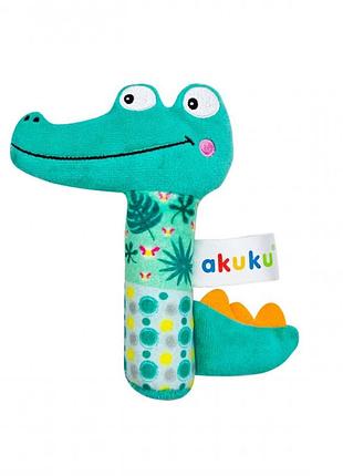 Мягкая игрушка крокодил akuku a0644