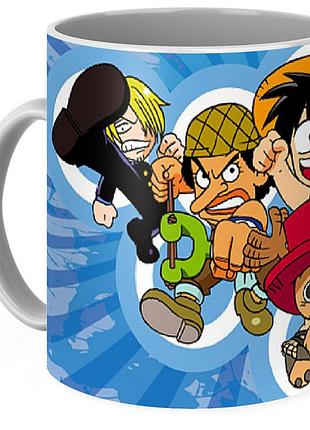 Кружка geek land белая большой куш one piece op.02.012.862