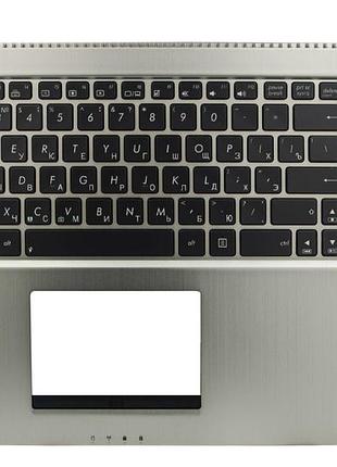 Клавиатура asus ux51v ux51vz коричневая/металик в корпусе подсветка original prc (13gnwo1am033-1)