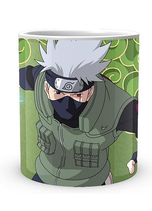 Кружка geek land белая наруто naruto green light na.02.580