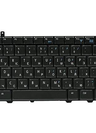 Клавiатура для ноутбука dell vostro a840 чорний, чорний фрейм