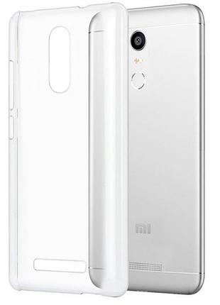 Чехол devia для xiaomi redmi note 3 naked crystal clear