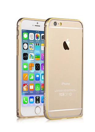 Бампер devia для iphone 6 plus/6s plus buckle curve champagne gold