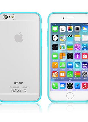 Чехол devia для iphone 6 plus/6s plus hybrid turk blue