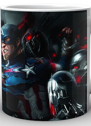 Кружка geekland біла avengers месники битва ag.02.012