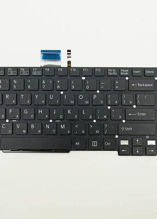 Клавіатура для ноутбука sony svt15, svt1511m1r, svt15-117cxs ориг, підсвітка