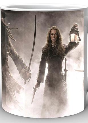 Кружка geekland белая pirates of the caribbean пираты карибского моря в тумане pc.02.019