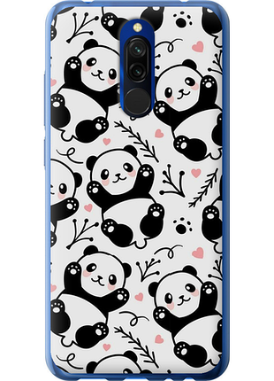 Чохол на xiaomi redmi 8 панди "4318u-1806-851"