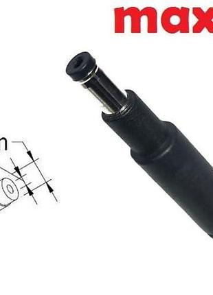 Dc кабель для блока питания 4.8x1.7mm (long black) (5a) (1.2m) (a class) 1 день гар.