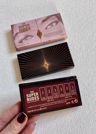 Палетка тіней the super nudes easy eye palette 6