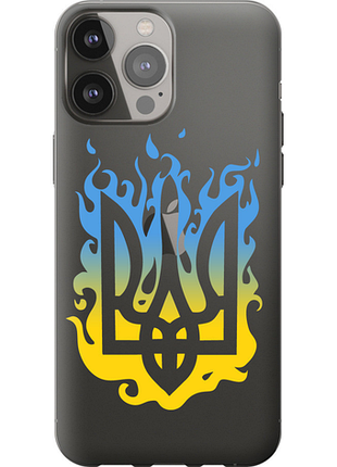 Чохол на iphone 13 pro max герб v1 "5258u-2371-851"
