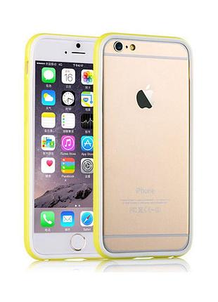 Бампер vouni для iphone 6/6s air lime green
