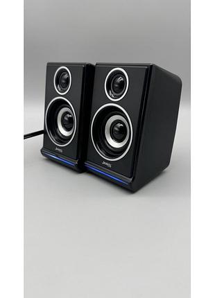 Колонки для пк компьютера jedel s-578 rgb чёрные