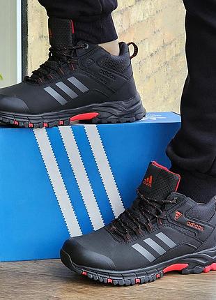 Зимние кроссовки adidas terrex gore-tex с мехом черные мужские адидас гортекс (размеры: 41) - 3