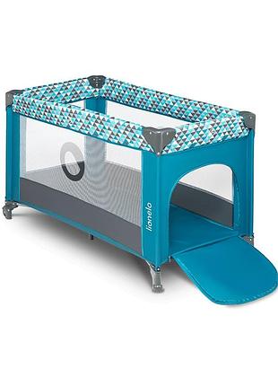 Манеж lionelo stefi green turquoise 2