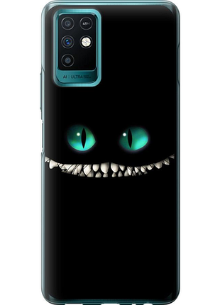 Чехол на infinix note 10 чеширский кот "689u-2763-851"