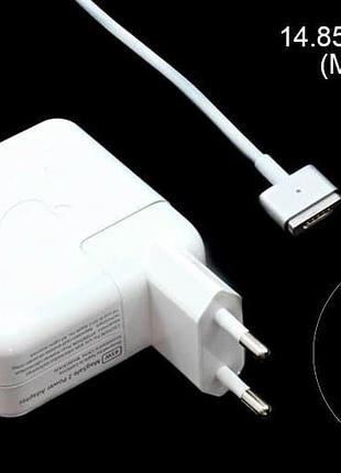 Блок питания для ноутбука apple 14.85v 3.05a 45w magsafe 2 (как оригинал) 1 день гар.
