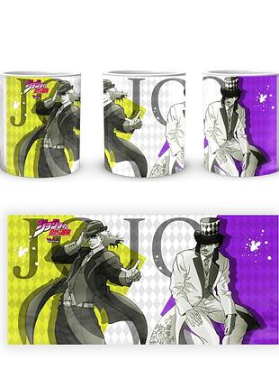 Кружка geekland невероятные приключения джоджо jojo's bizarre adventure спидвагон и уильям цеппели jj 02.578