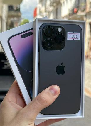 🍏 iphone 14 pro 256gb space black 🔋 100%  ⚙️ працездатність: 100% ✅ neverlock 📦 комплект: телефон + зарядне + коробка 25000грн 0682854599