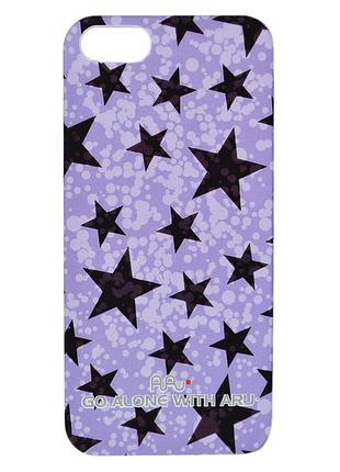 Чехол aru для iphone 5/5s/5se twinkle star purple