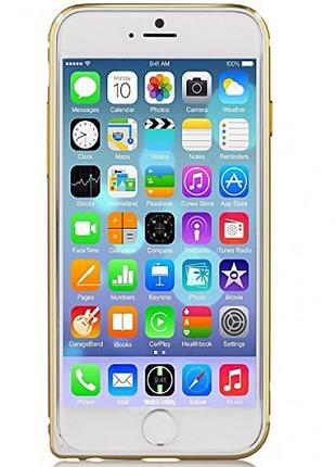 Бампер devia для iphone 6/6s buckle curve silver 6