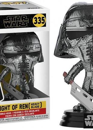 Фігурка funko pop фанко поп зіркові війни лицар рен knight of ren heavy blade 10 см sw kr 335