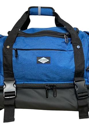 Дорожня сумка lee cooper 41650 колір синій розмір маленький s
