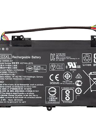 Аккумулятор для ноутбуков hp pavilion 14-al000 (se03xl) 11.55v 3450mah (original)