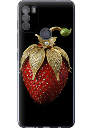 Чохол на motorola g50 полуниця v3 "5638u-2354-851"