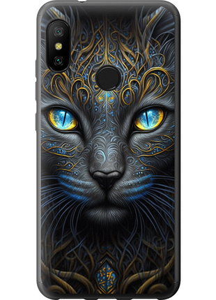 Чехол на xiaomi redmi 6 pro кошка "5548u-1595-851"