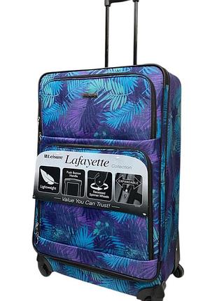 Валіза leisure jb4004 різнокольоровий розмір великий l