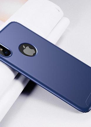 Чохол baseus для iphone x/xs soft case blue (wiapiphx-sj03) 5