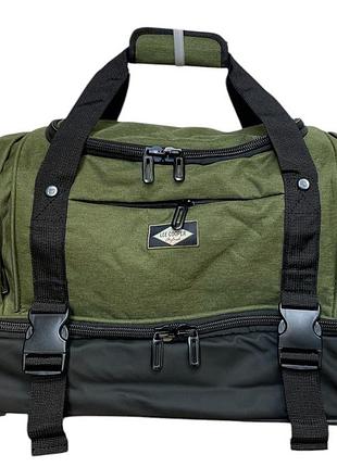 Дорожня сумка lee cooper 41670 колір зелений розмір середній м