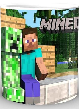Кружка geekland minecraft майнкрафт стив mс.02.001