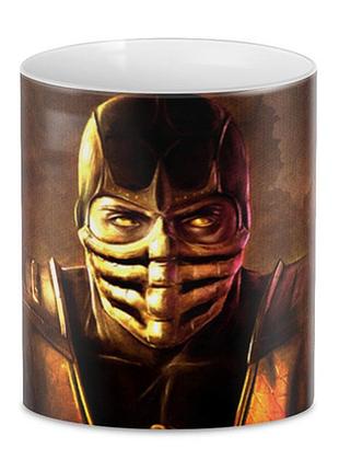 Кружка geekland mortal kombat мортал комбат скорпион mk.02.20