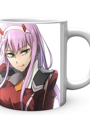 Кухоль geekland darling in the franxx коханий у франксі red dress df.02.07