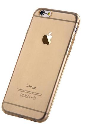 Чехол devia для iphone 6/6s naked crystal champagne 2