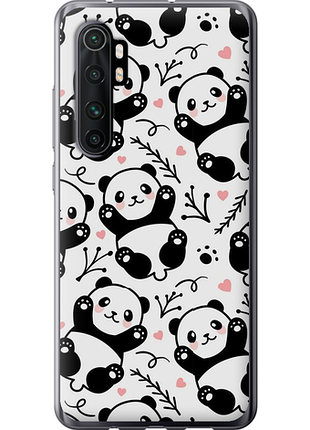 Чохол на xiaomi mi note 10 lite панди "4318u-1937-851"