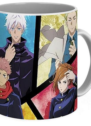 Кружка geekland магическая битва jujutsu kaisen герои jk.02.06