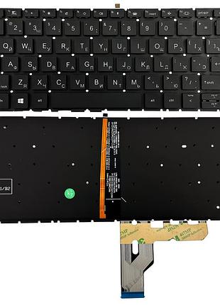 Клавиатура hp probook 430 g8 435 g7 435 g8 черная без рамки прямой enter подсветка pwr original prc