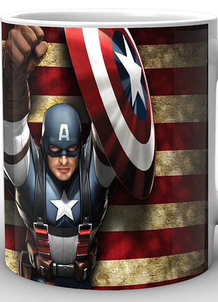 Кружка geekland капитан америка captain america флаг ca.02.003