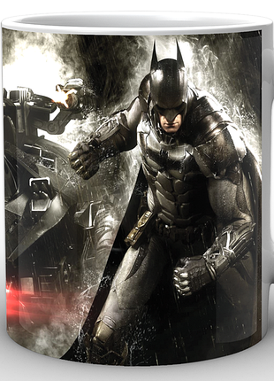 Кухоль geekland білий бетмен batman лицар аркхема bm.02.011.688