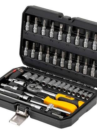 Набір інструменту mastertool 1/4" x 46ед (78-2047)