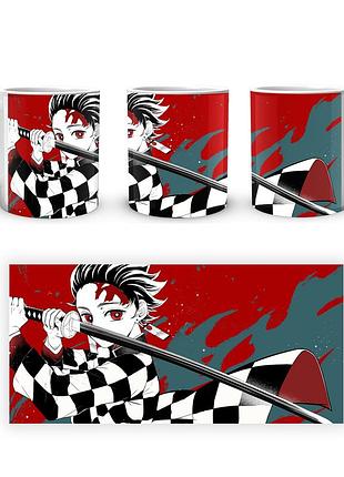 Кружка geekland kimetsu no yaiba клинок, рассекающий демонов танджиро ky 002.10