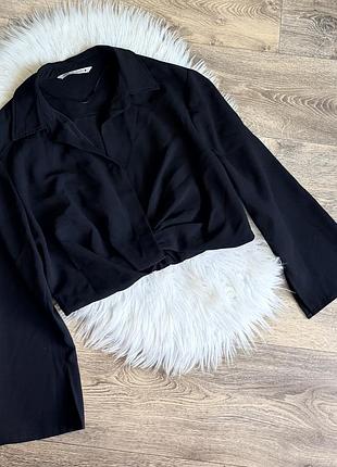 Стильна укорочена блуза, l xl 4